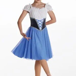 Weissman: Belle Peasant dress  LC